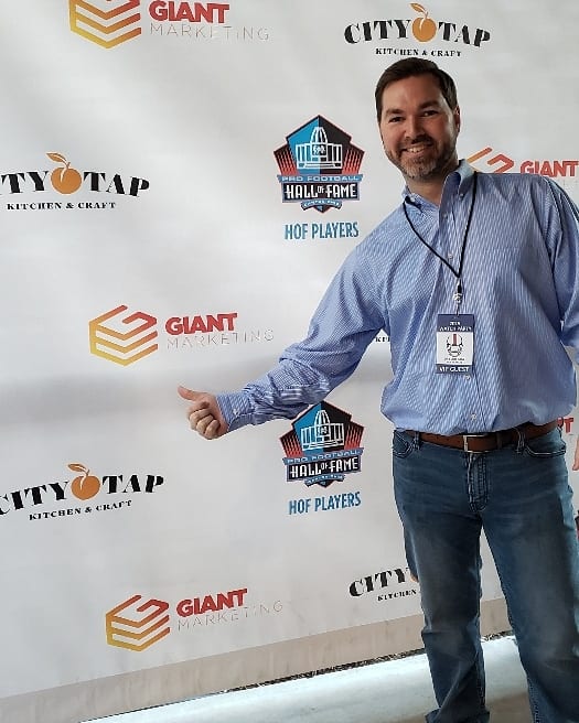 GIANT Marketing is proud to support the HOF Players at the Superbowl 53  Atlanta GA.